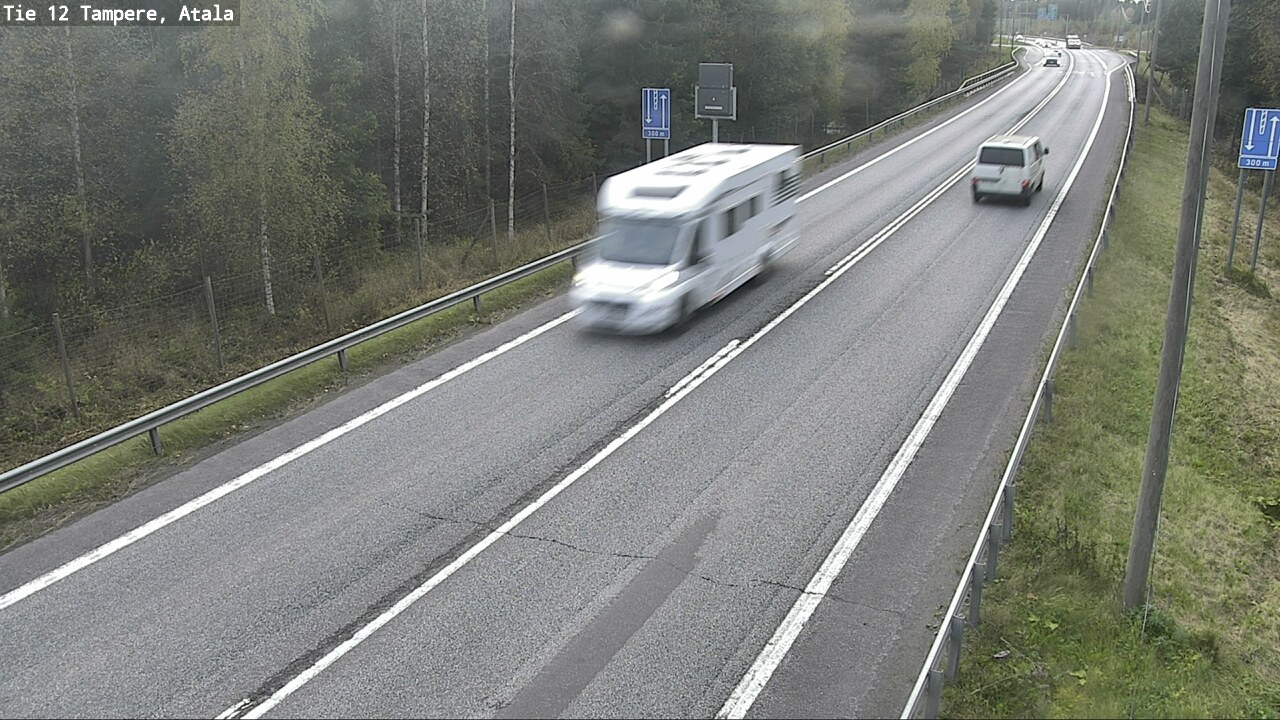 Weather Camera Image Road 12 Tampere, Atala, Tampere, Pirkanmaa
