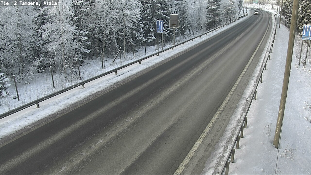 Weather Camera Image Väg 12 Tammerfors, Atala, Tampere, Pirkanmaa
