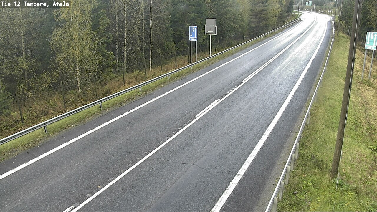 Weather Camera Image Road 12 Tampere, Atala, Tampere, Pirkanmaa