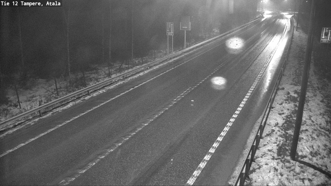 Weather Camera Image Väg 12 Tammerfors, Atala, Tampere, Pirkanmaa