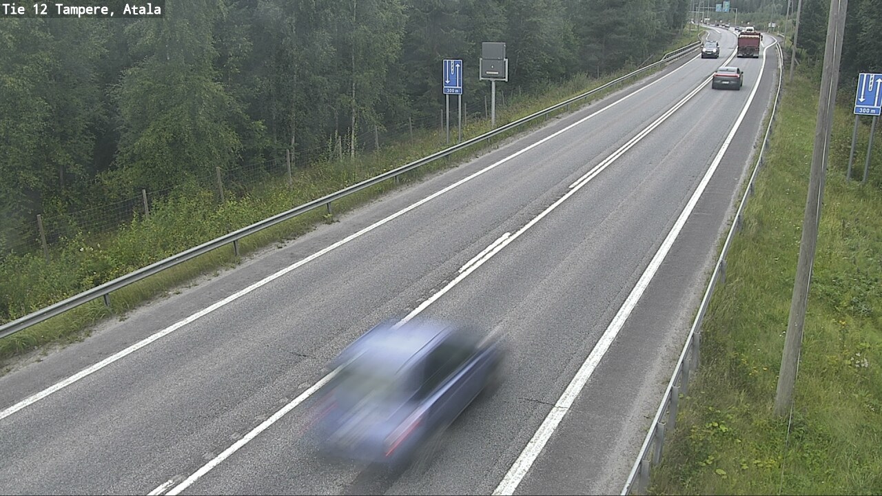 Weather Camera Image Road 12 Tampere, Atala, Tampere, Pirkanmaa