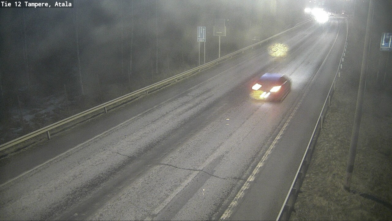 Weather Camera Image Road 12 Tampere, Atala, Tampere, Pirkanmaa
