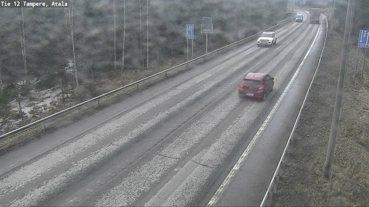 Weather Camera Image Väg 12 Tammerfors, Atala, Tampere, Pirkanmaa