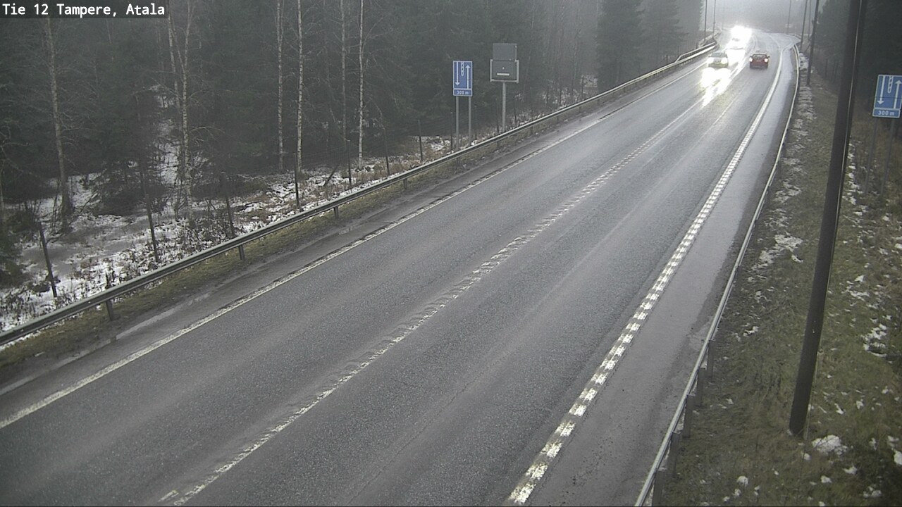 Weather Camera Image Road 12 Tampere, Atala, Tampere, Pirkanmaa