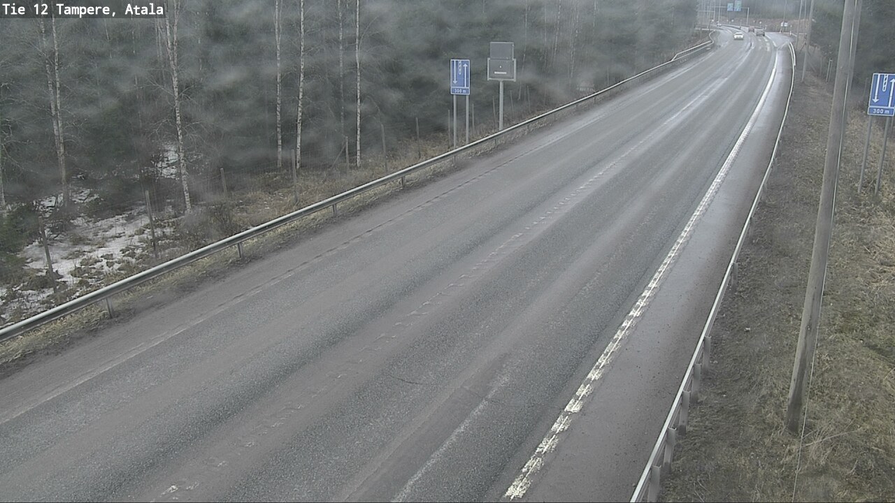 Weather Camera Image Väg 12 Tammerfors, Atala, Tampere, Pirkanmaa