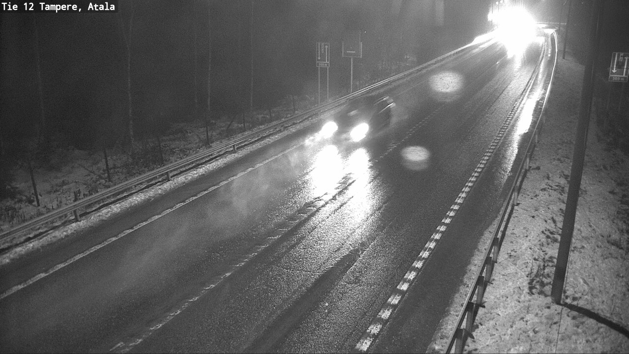 Weather Camera Image Väg 12 Tammerfors, Atala, Tampere, Pirkanmaa