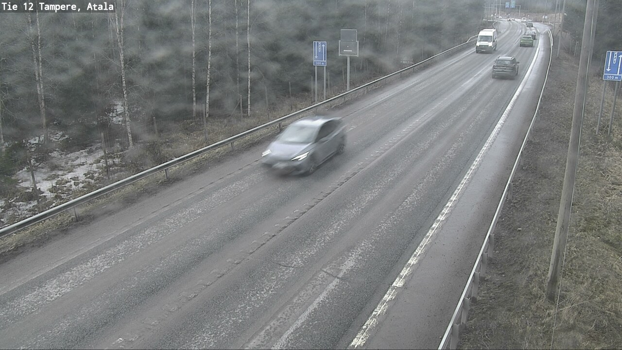 Weather Camera Image Väg 12 Tammerfors, Atala, Tampere, Pirkanmaa