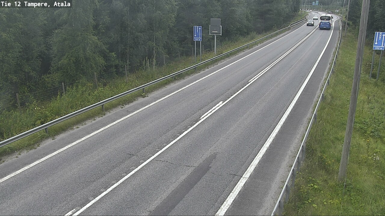 Weather Camera Image Road 12 Tampere, Atala, Tampere, Pirkanmaa