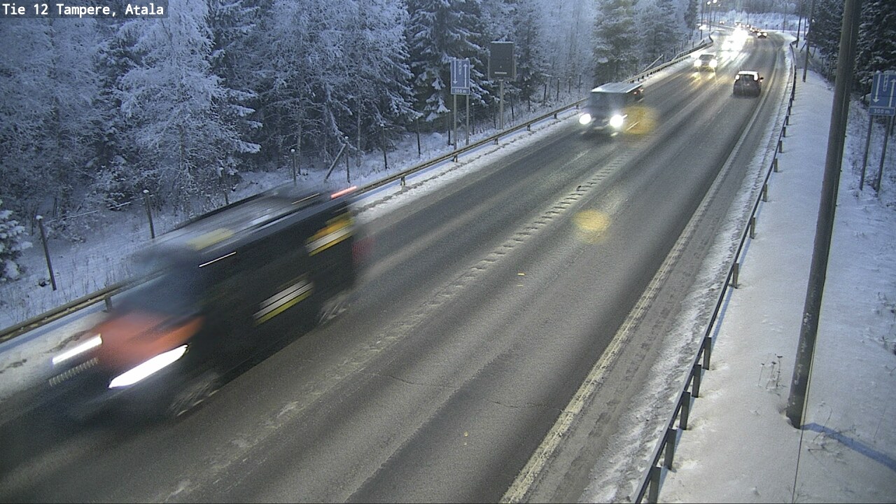 Weather Camera Image Väg 12 Tammerfors, Atala, Tampere, Pirkanmaa