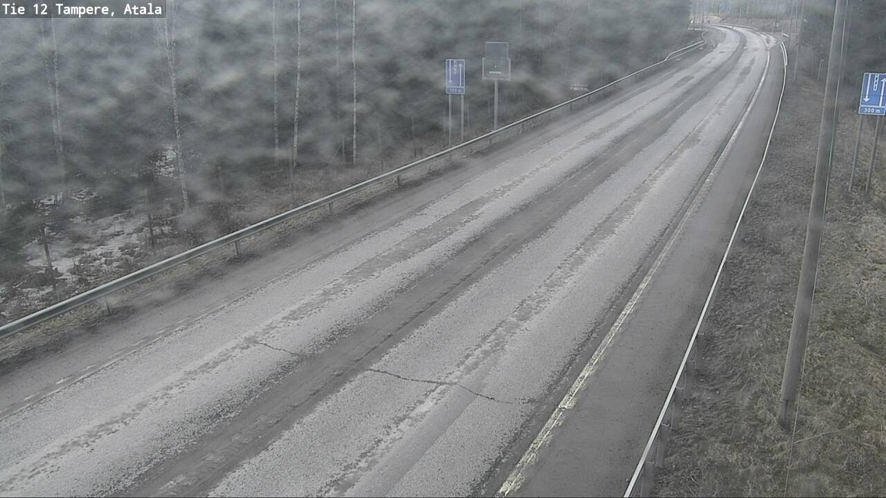 Weather Camera Image Väg 12 Tammerfors, Atala, Tampere, Pirkanmaa