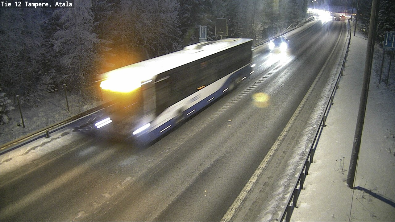 Weather Camera Image Väg 12 Tammerfors, Atala, Tampere, Pirkanmaa