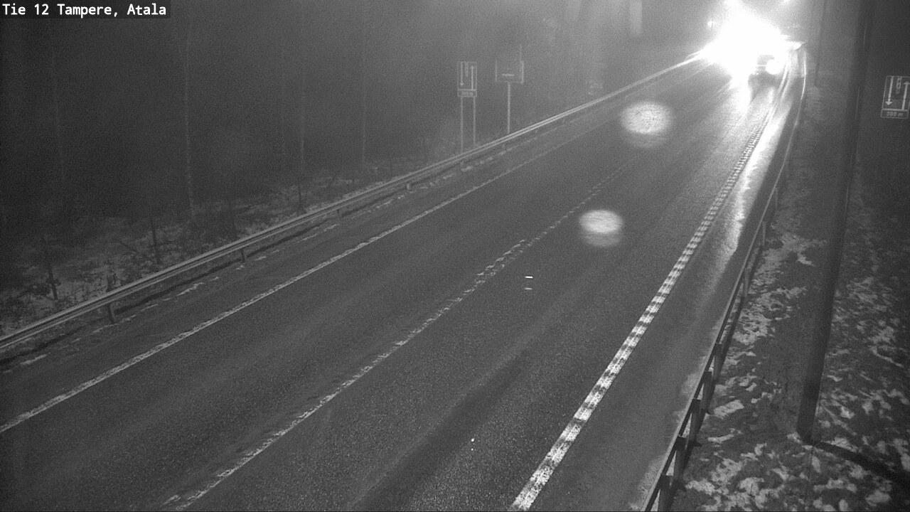 Weather Camera Image Road 12 Tampere, Atala, Tampere, Pirkanmaa