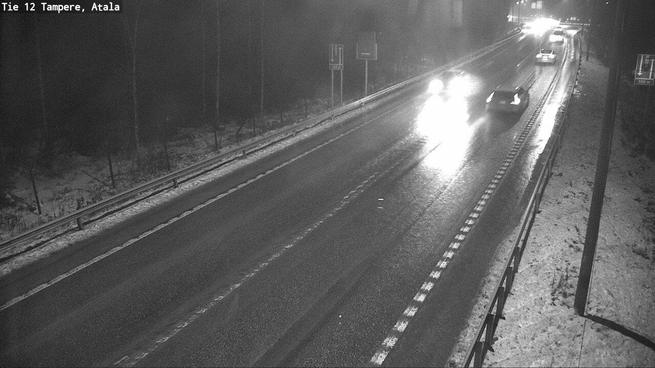 Weather Camera Image Väg 12 Tammerfors, Atala, Tampere, Pirkanmaa
