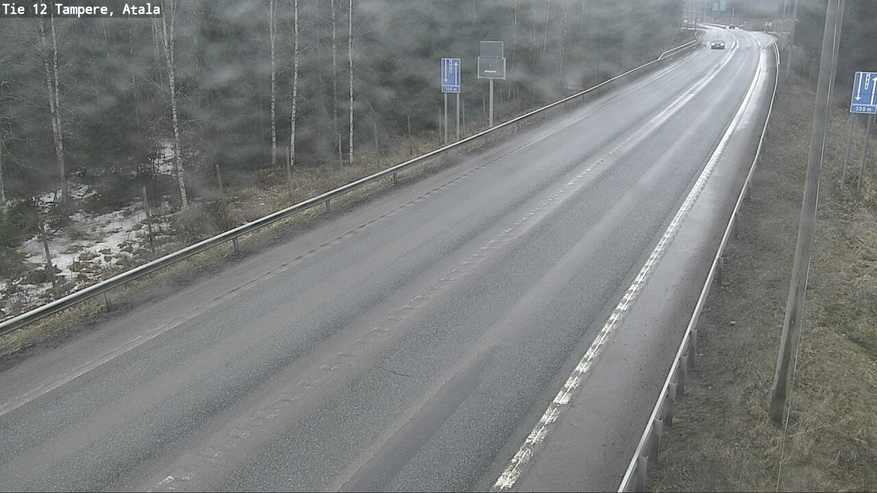 Weather Camera Image Väg 12 Tammerfors, Atala, Tampere, Pirkanmaa