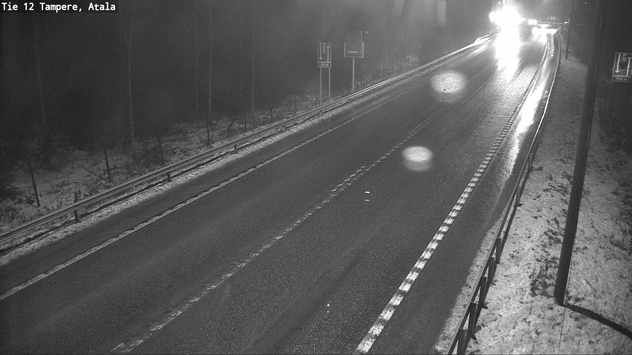 Weather Camera Image Väg 12 Tammerfors, Atala, Tampere, Pirkanmaa