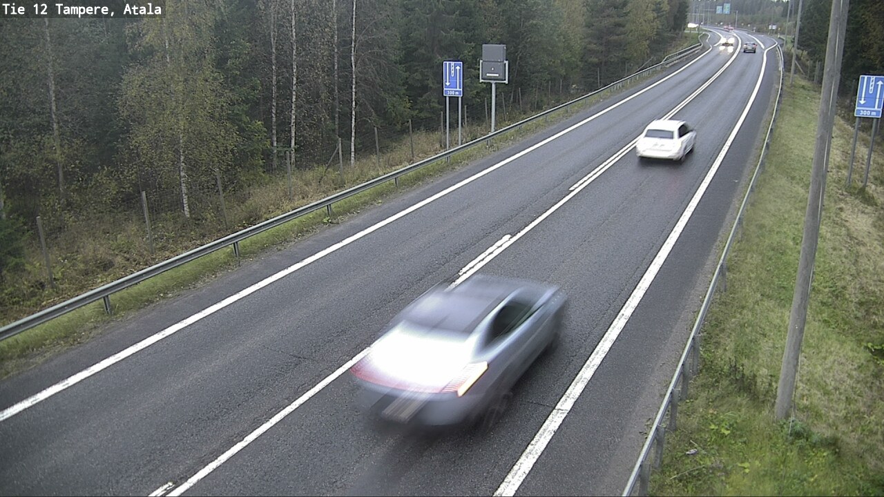 Weather Camera Image Road 12 Tampere, Atala, Tampere, Pirkanmaa