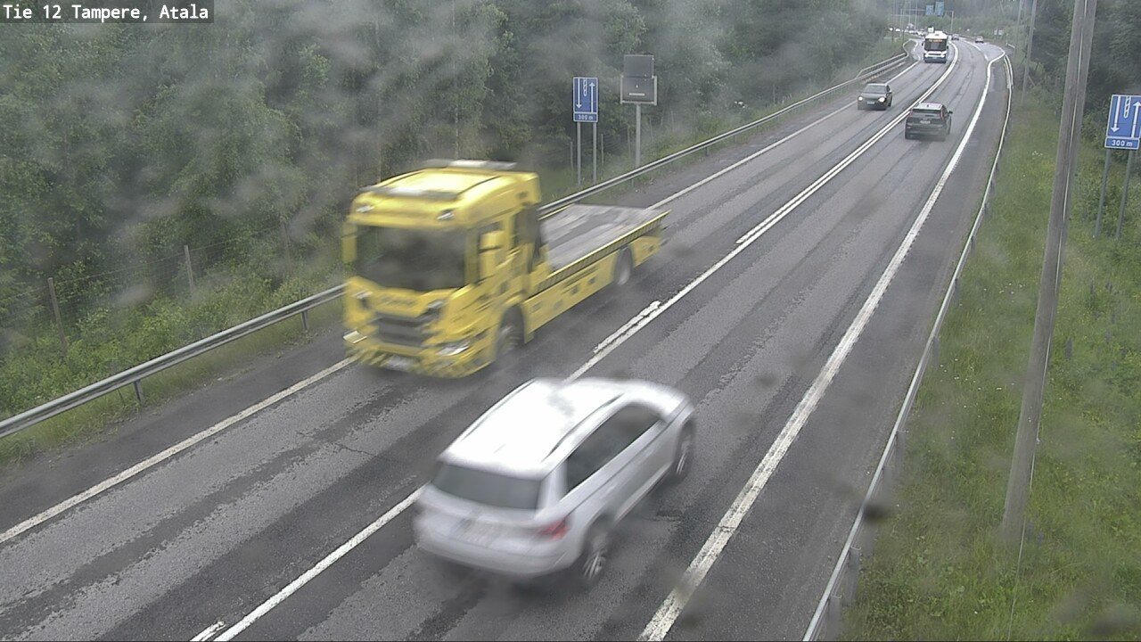 Weather Camera Image Väg 12 Tammerfors, Atala, Tampere, Pirkanmaa
