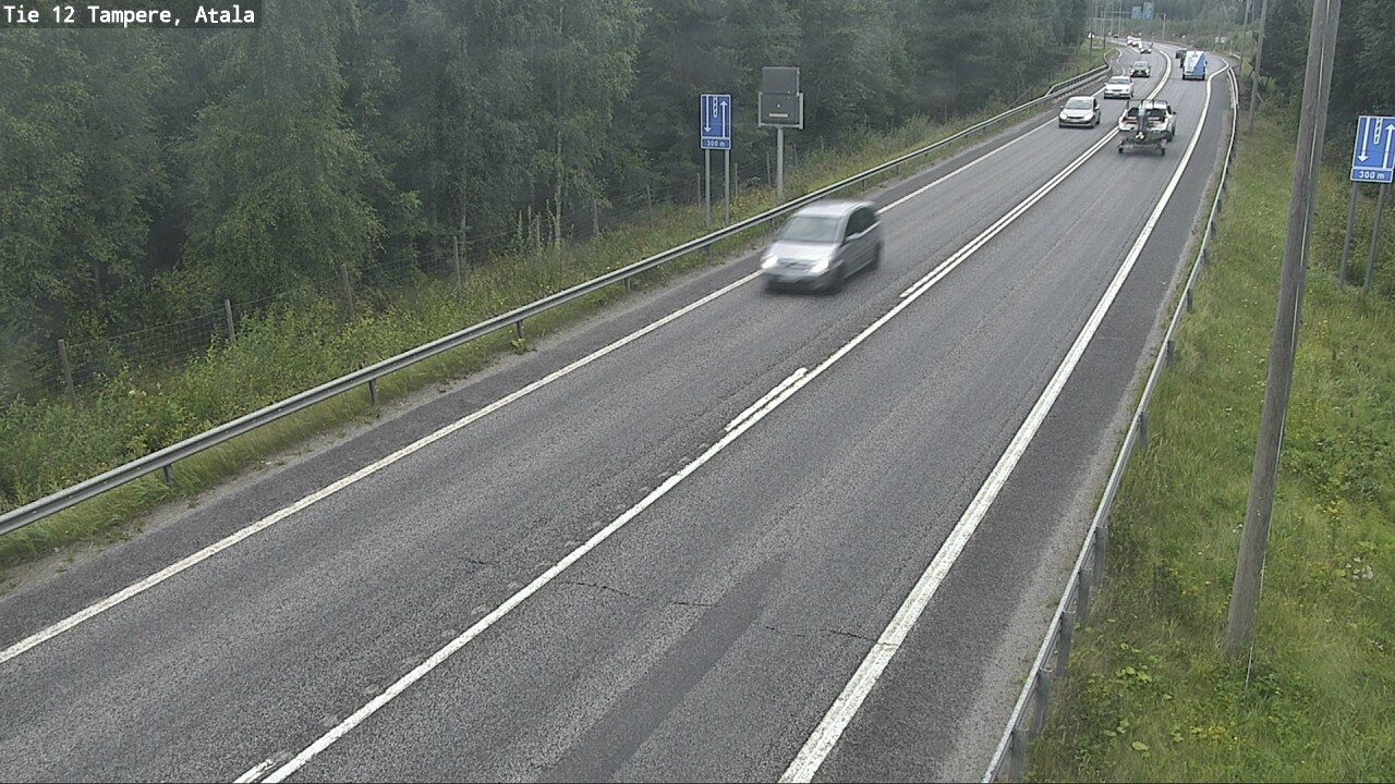 Weather Camera Image Road 12 Tampere, Atala, Tampere, Pirkanmaa