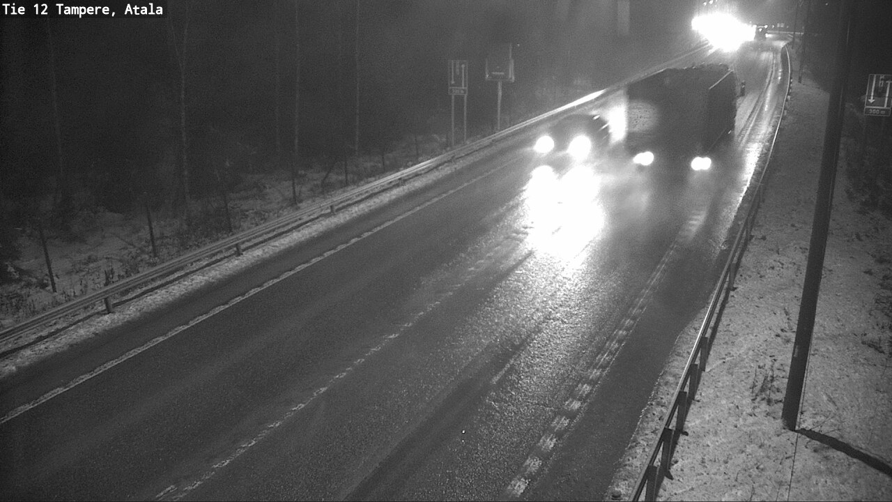 Weather Camera Image Väg 12 Tammerfors, Atala, Tampere, Pirkanmaa