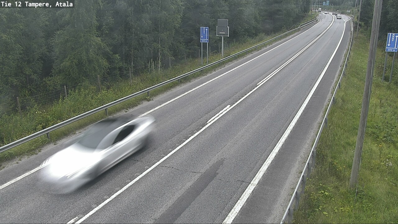 Weather Camera Image Road 12 Tampere, Atala, Tampere, Pirkanmaa