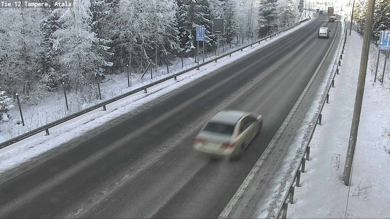 Weather Camera Image Väg 12 Tammerfors, Atala, Tampere, Pirkanmaa