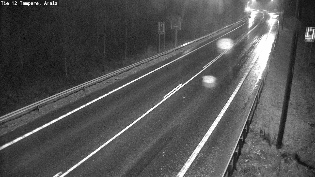 Weather Camera Image Road 12 Tampere, Atala, Tampere, Pirkanmaa