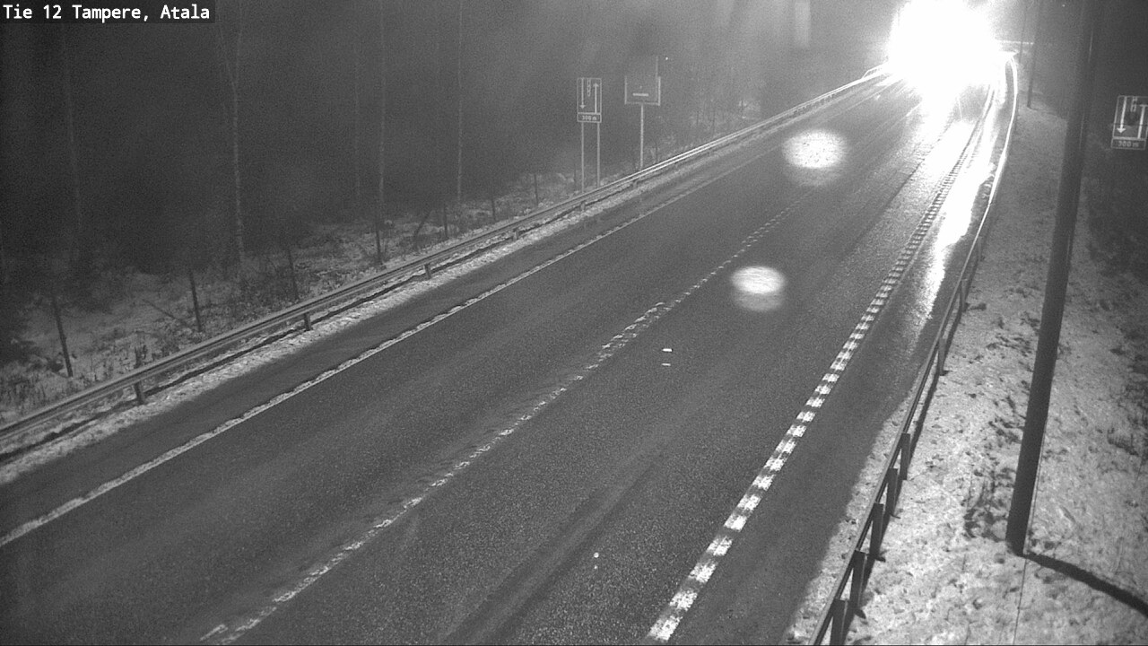 Weather Camera Image Väg 12 Tammerfors, Atala, Tampere, Pirkanmaa