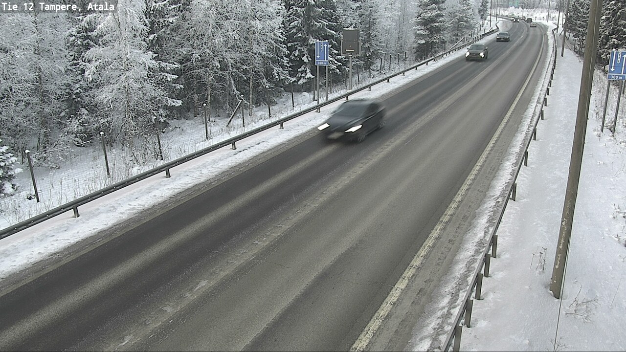 Weather Camera Image Väg 12 Tammerfors, Atala, Tampere, Pirkanmaa