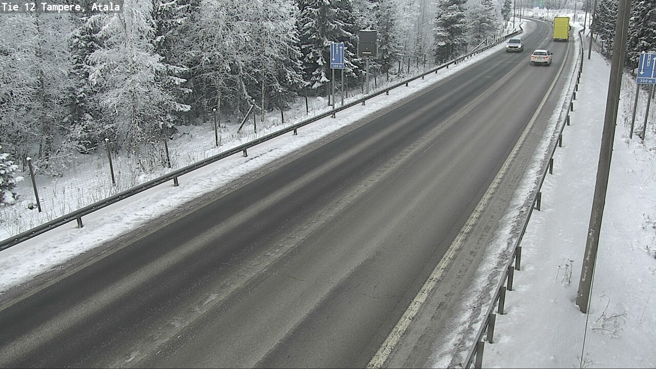 Weather Camera Image Väg 12 Tammerfors, Atala, Tampere, Pirkanmaa