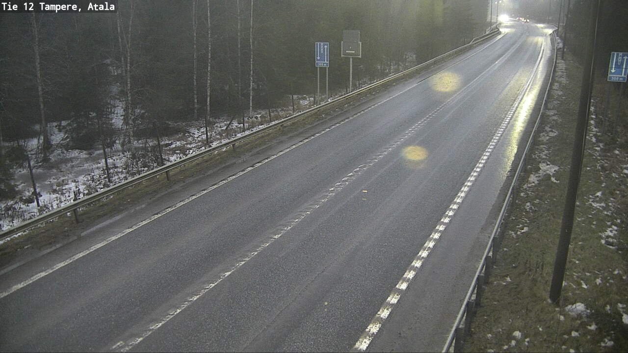 Weather Camera Image Road 12 Tampere, Atala, Tampere, Pirkanmaa