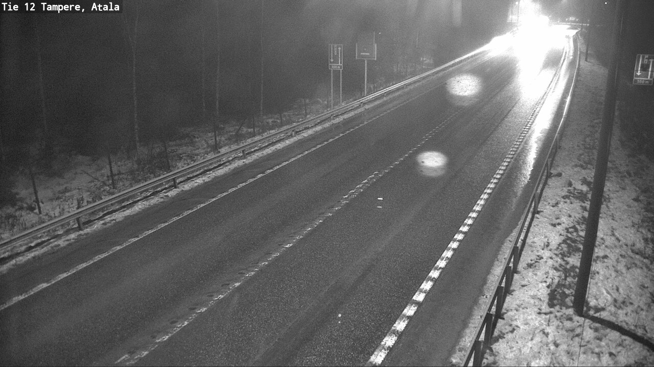 Weather Camera Image Väg 12 Tammerfors, Atala, Tampere, Pirkanmaa