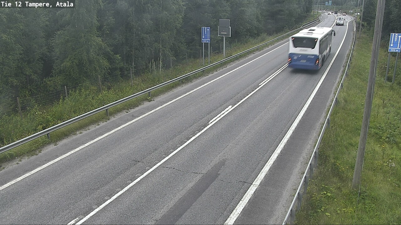 Weather Camera Image Road 12 Tampere, Atala, Tampere, Pirkanmaa