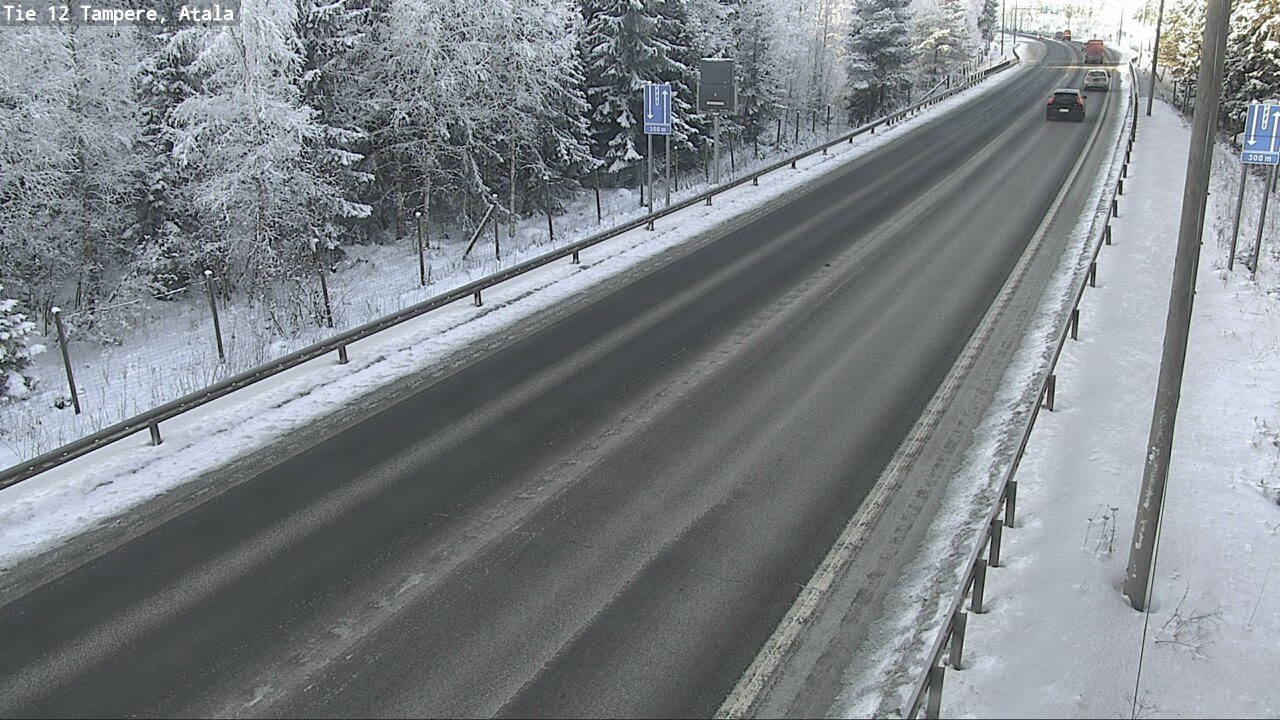 Weather Camera Image Väg 12 Tammerfors, Atala, Tampere, Pirkanmaa