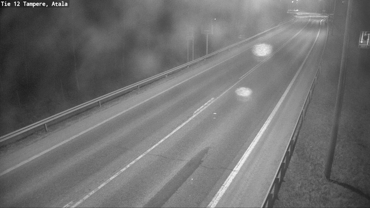 Weather Camera Image Road 12 Tampere, Atala, Tampere, Pirkanmaa