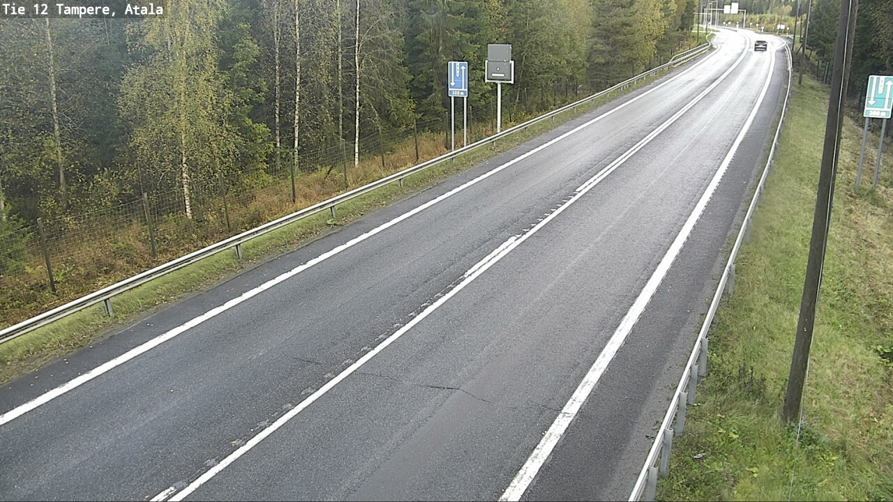 Weather Camera Image Road 12 Tampere, Atala, Tampere, Pirkanmaa
