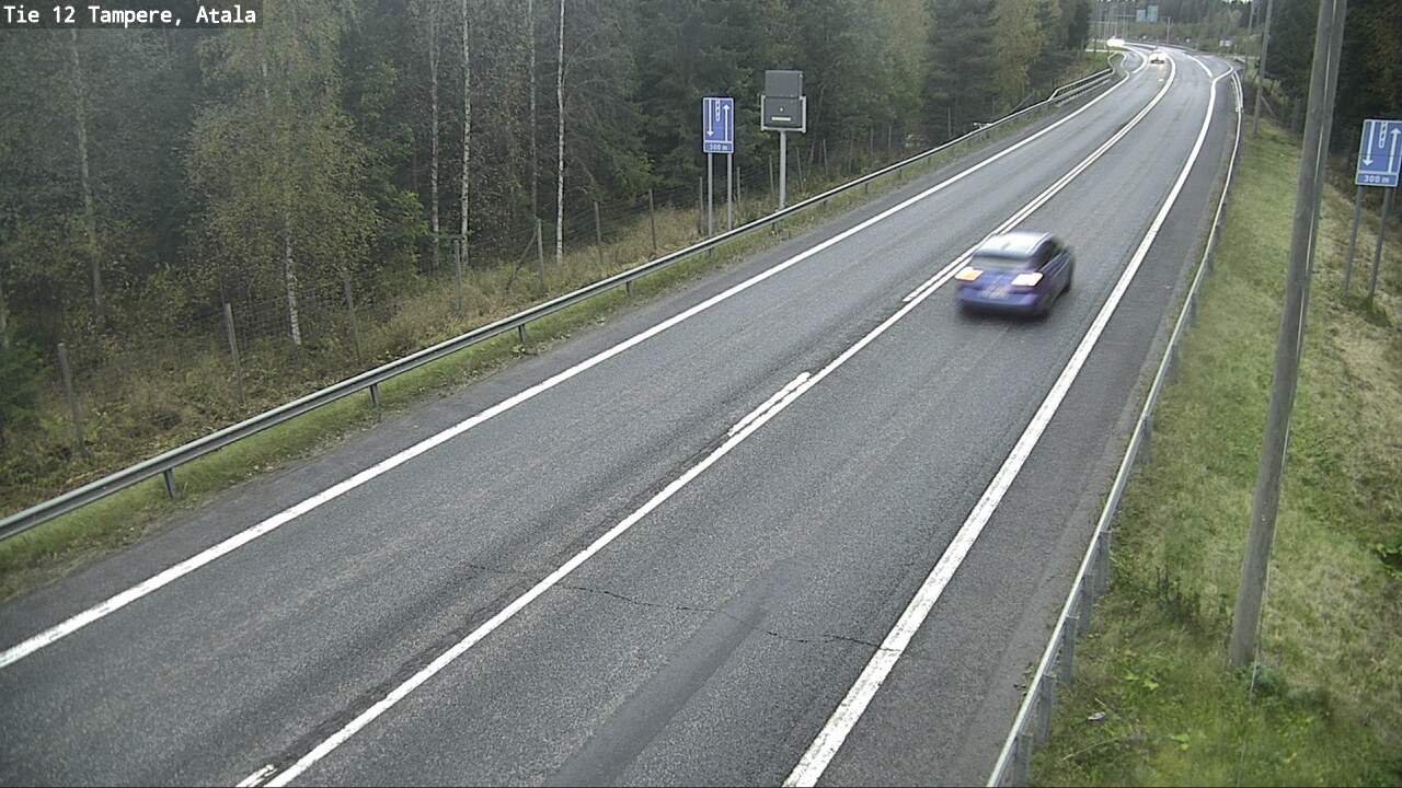 Weather Camera Image Road 12 Tampere, Atala, Tampere, Pirkanmaa