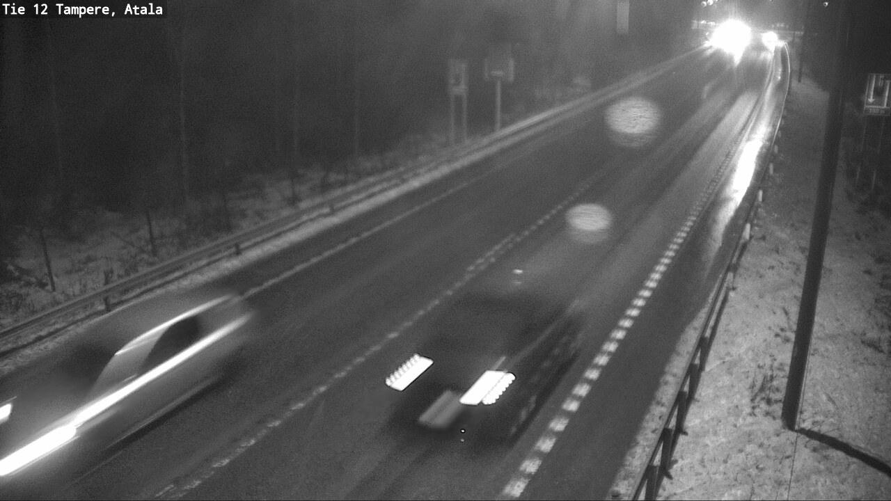 Weather Camera Image Väg 12 Tammerfors, Atala, Tampere, Pirkanmaa