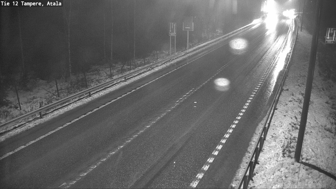 Weather Camera Image Väg 12 Tammerfors, Atala, Tampere, Pirkanmaa