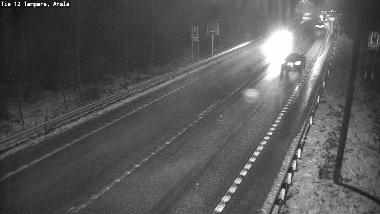 Weather Camera Image Väg 12 Tammerfors, Atala, Tampere, Pirkanmaa