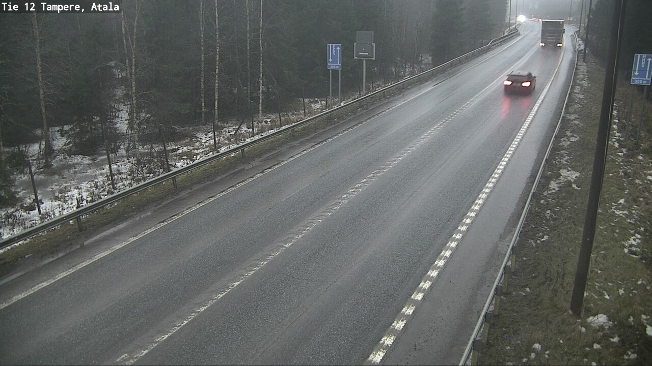 Weather Camera Image Road 12 Tampere, Atala, Tampere, Pirkanmaa