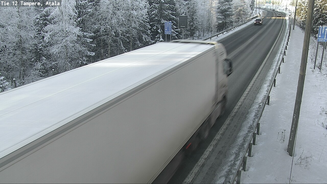 Weather Camera Image Väg 12 Tammerfors, Atala, Tampere, Pirkanmaa