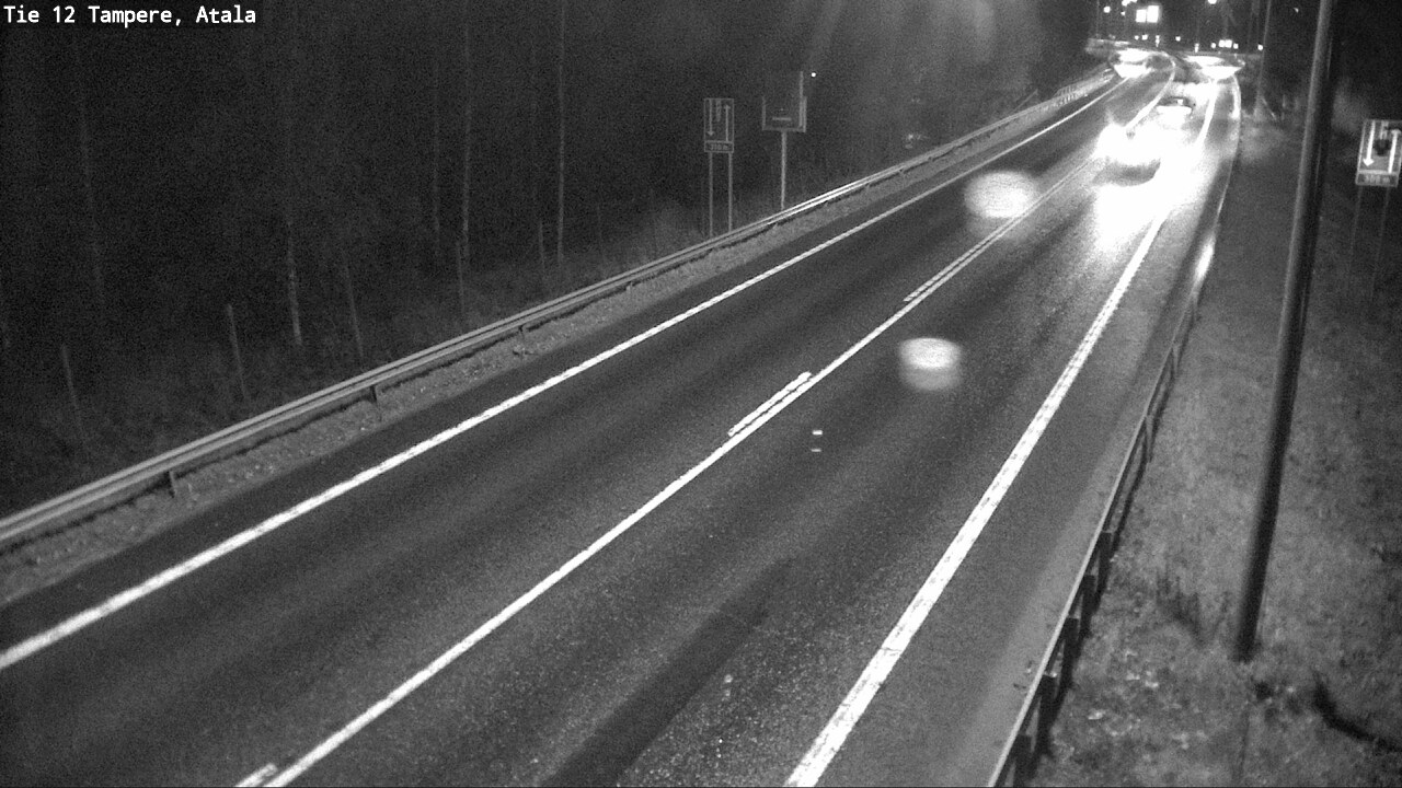 Weather Camera Image Road 12 Tampere, Atala, Tampere, Pirkanmaa