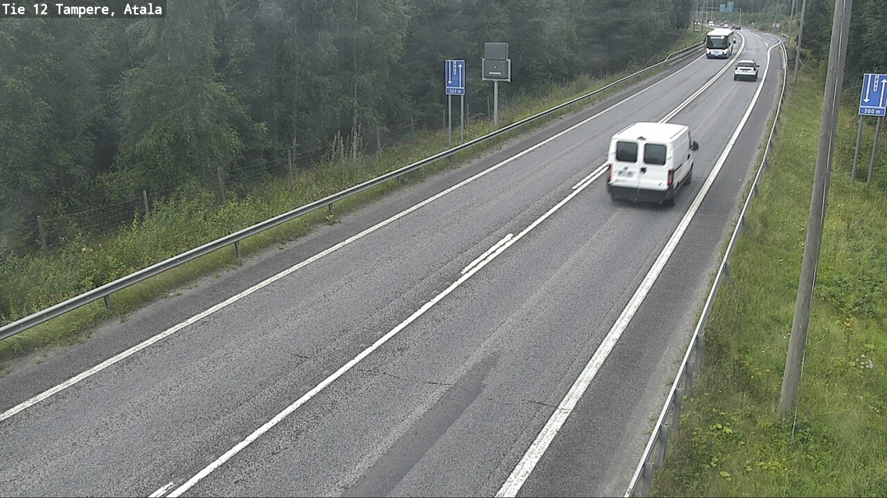 Weather Camera Image Road 12 Tampere, Atala, Tampere, Pirkanmaa