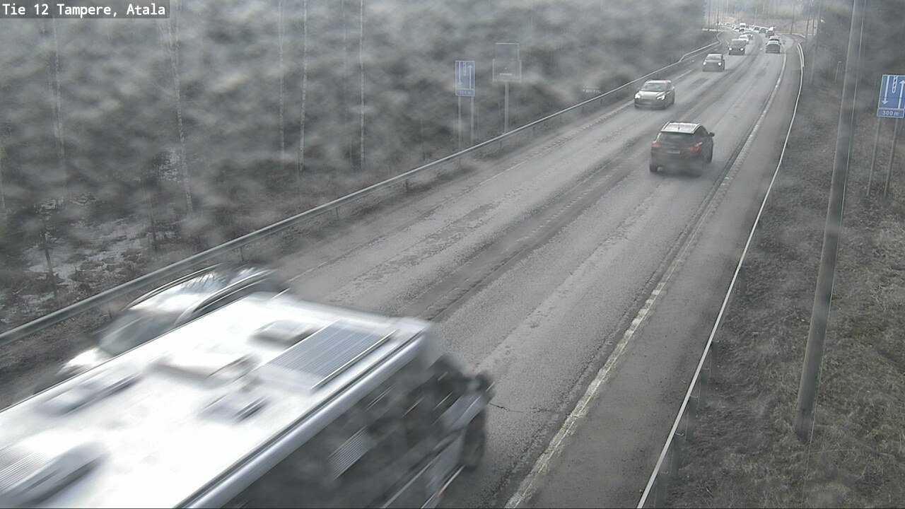 Weather Camera Image Väg 12 Tammerfors, Atala, Tampere, Pirkanmaa