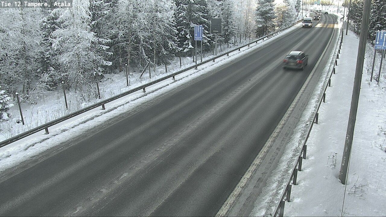 Weather Camera Image Väg 12 Tammerfors, Atala, Tampere, Pirkanmaa