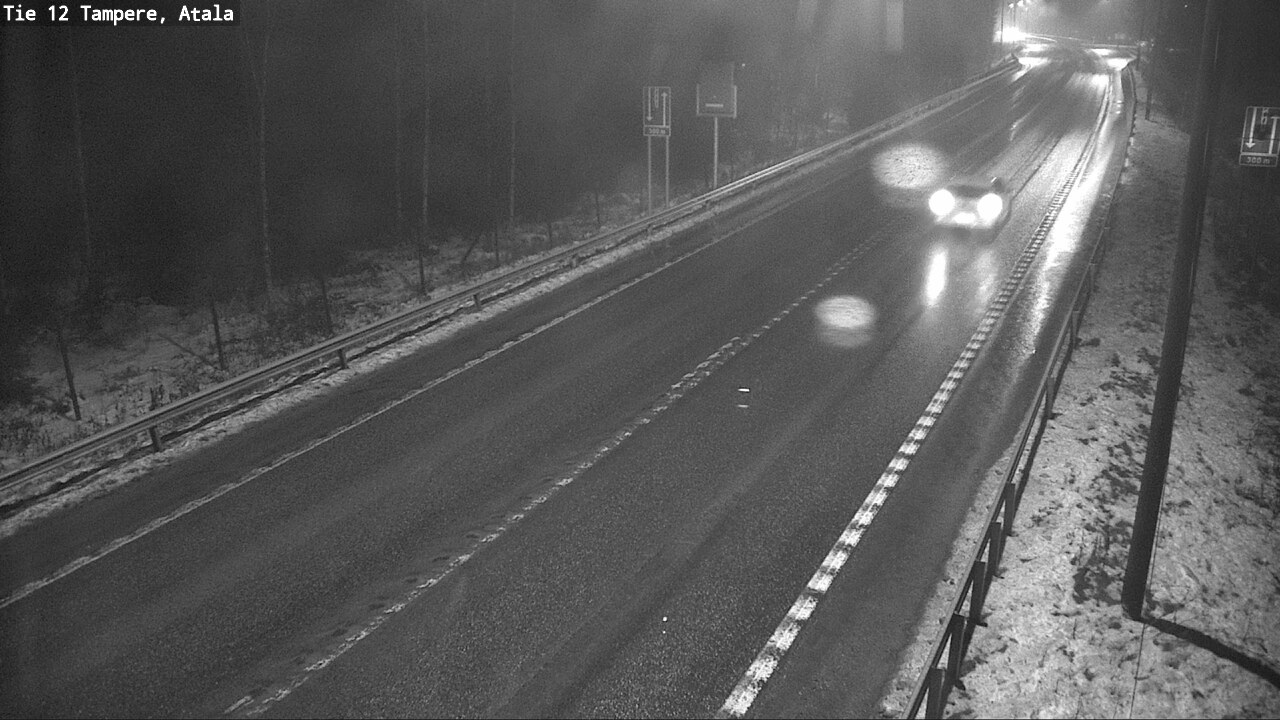 Weather Camera Image Väg 12 Tammerfors, Atala, Tampere, Pirkanmaa