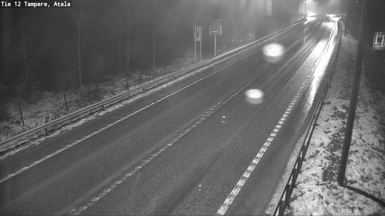 Weather Camera Image Väg 12 Tammerfors, Atala, Tampere, Pirkanmaa