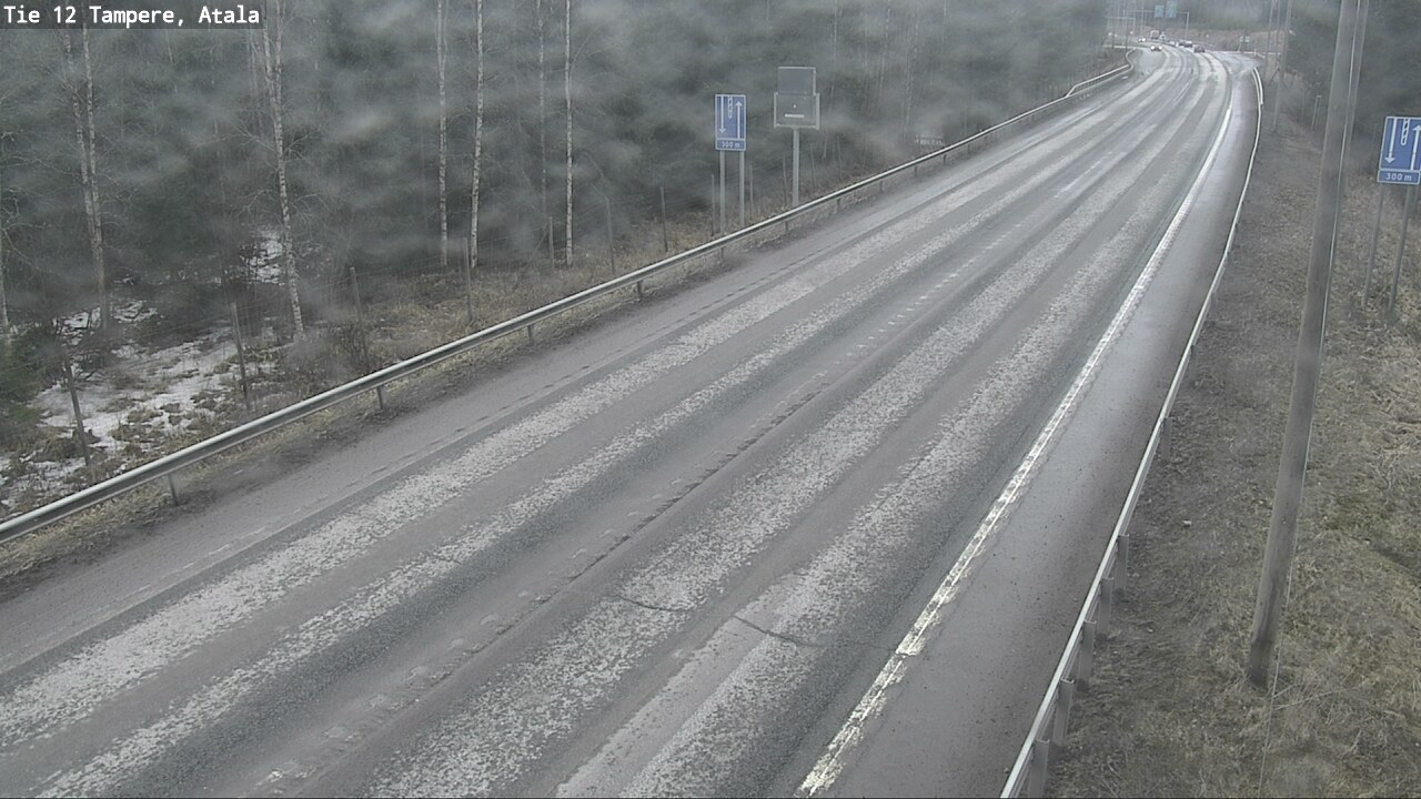 Weather Camera Image Väg 12 Tammerfors, Atala, Tampere, Pirkanmaa