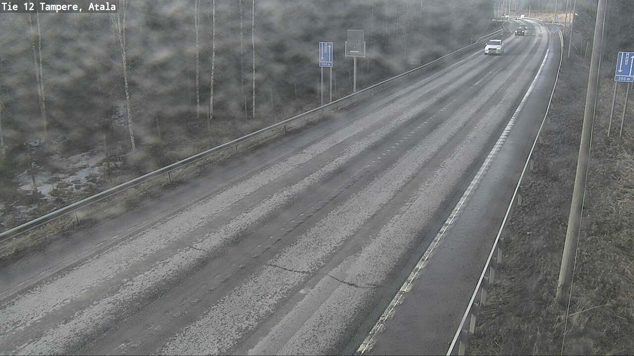Weather Camera Image Väg 12 Tammerfors, Atala, Tampere, Pirkanmaa