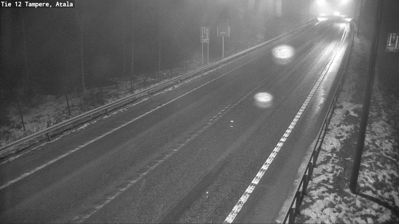 Weather Camera Image Väg 12 Tammerfors, Atala, Tampere, Pirkanmaa